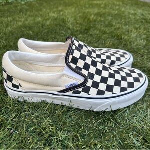 Vans Black and White Checkered Sneakers